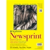 NEWSPRINT PAD STRATHMORE 300 SERIES ROUGH 9X12 50SH 307-809