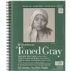 SKETCH PAD TONED GRAY 9x12 inches 50 sheets 80LB STRATHMORE 412-109