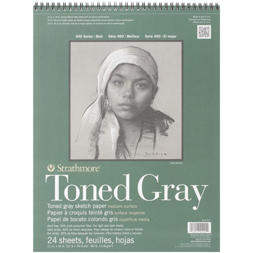 Strathmore Gray Sheet Papers for Artists for sale