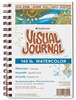 VISUAL JOURNAL - WATERCOLOR 5.5 x 8 INCH 140 lb.- 300 GMS COLD PRESS 460-55