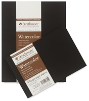 STRATHMORE SOFTCOVER WATERCOLOR JOURNAL 5.5x8.5 Inches 48 Sheets 140LB- 300gr483-5-DISC