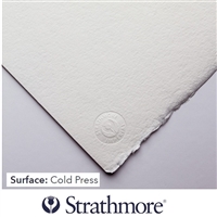 WATERCOLOR PAPER STRATHMORE IMPERIAL 500 SERIES 140LB-300gr 22x30 inches COLD PRESS-COTTON 140-2