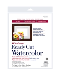 Strathmore Watercolor Paper Pack 5X7-25 Sheets - 012017571343