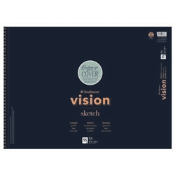 SKETCH PAD VISION 18x24 inches 55 sheets 50LB STRATHMORE 657-68