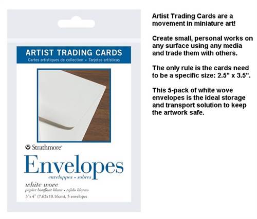 CARD TRADING WATERCOLOR 10 PK 105-904