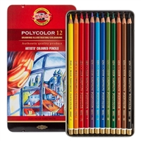 COLOR PENCIL SET POLYCOLOR SET 12 FA3816.12