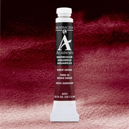 GRUMBACHER ACADEMY WATERCOLOR BURNT SIENNA A023