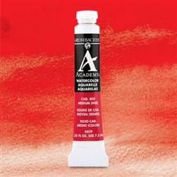 GRUMBACHER ACADEMY WATERCOLOR CADMIUM RED MEDIUM A029