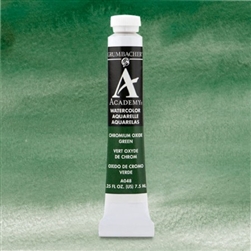 GRUMBACHER ACADEMY WATERCOLOR CHROME OXIDE GREEN A048