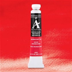 GRUMBACHER ACADEMY WATERCOLOR GRUMBACHER RED 7.5ML A095