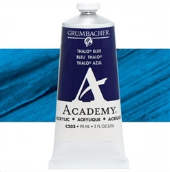 GRUMBACHER ACRYLIC THALO BLUE 90ML C203