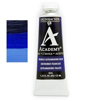 GRUMBACHER ACADEMY OIL FRENCH ULTRAMARINE 37ML T076