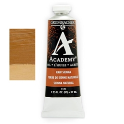 GRUMBACHER ACADEMY OIL RAW SIENNA 37ML T171