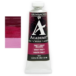 GRUMBACHER ACADEMY OIL THIO VIOLET 37ML T211