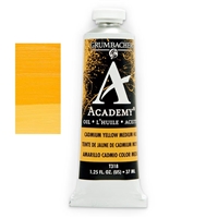 GRUMBACHER ACADEMY OIL CADMIUM YELLOW MEDIUM 37ML T318