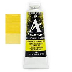 GRUMBACHER ACADEMY OIL CADMIUM YELLOW PALE 37ML T320