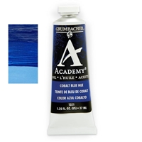 GRUMBACHER ACADEMY OIL COBALT BLUE 37ML T321