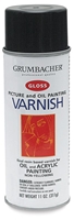 SPRAY OIL/ACRYLIC VARNISH GLOSS 110Z GR 541