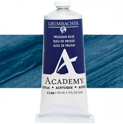 GRUMBACHER ACRYLIC PRUSSIAN BLUE 90ML C168