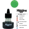 INK HIGGINS NON- WATERPROOF DYE BASED GREEN 1OZ 44111