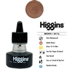 INK HIGGINS NON- WATERPROOF DYE BASED BROWN 1OZ44116