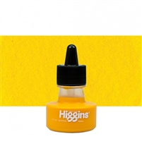 INK HIGGINS WATERPROOF PIGMENTED YELLOW 1oz 44635