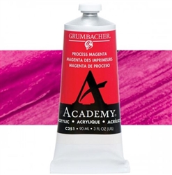 GRUMBACHER ACRYLIC PROCESS MAGENTA 90ML C251