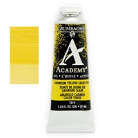 GRUMBACHER ACADEMY OIL CADMIUM YELLOW LIGHT HUE 37ML T319