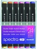 MARKER SET CHARTPAK SPECTRA ADD MARKER - BASIC COLOR 24/SET CHSBASIC24AD