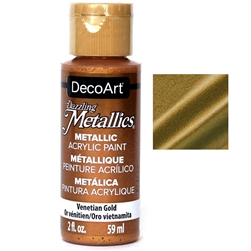 ACRYLIC AMERICANA 2 onz- 59 ml METALLIC VENETIAN GOLD DA072-3