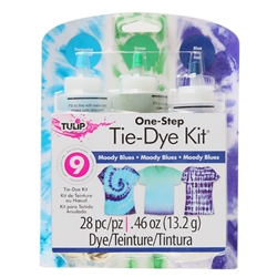 Tie-Dye Kit One-Step  - Moody Blues - Blue, Green & Turquoise - TL31665