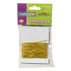 ELASTIC CORD GOLD 10 YDS CE3566