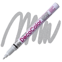 PAINT MARKER DECOCOLOR OIL FINE SILVER 200-S cod.0200SLV00