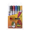 DECOCOLOR OIL PAINT MARKER SET 6PC - BROAD TIP PRIMARY COLOR SET 300-6A - 03006A