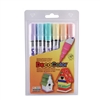 DECOCOLOR OIL PAINT MARKER SET 6PC - BROAD TIP PASTEL COLOR SET 300-6B - 03006B