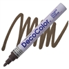 PAINT MARKER DECOCOLOR OIL BROAD DARK BROWN UC300S-18