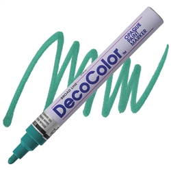 PAINT MARKER DECOCOLOR OIL BROAD 73 TEAL UC300S-73