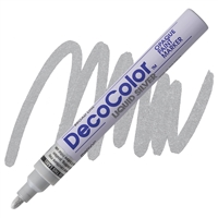 PAINT MARKER DECOCOLOR OIL BROAD SILVER UC300S-SV