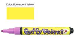 FABRIC MARKER PUFFY FL YELLOW 1022-S 102757