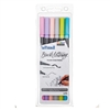 LE PLUME II BRUSH LETTERING MARKER SET 6PC PASTEL COLORS 1122BL-6L