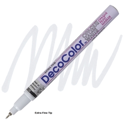 PAINT MARKER DECOCOLOR OIL EXTRA FINE WHITE UC130S