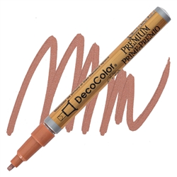 DECOCOLOR PREMIUM PAINT MARKER 2MM FLAT TIP - LEAFING COPPER UC250S-CPR