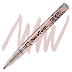 DECOCOLOR PREMIUM PAINT MARKER 2MM FLAT TIP - LEAFING ROSE GOLD 0250RGLOO