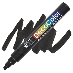 MARKER DECO ACRYLIC 1 BLACK UC315S-1