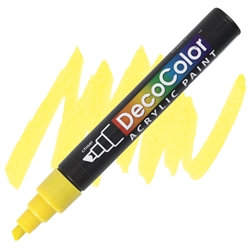 MARKER DECO ACRYLIC 5 YELLOW UC315S-5