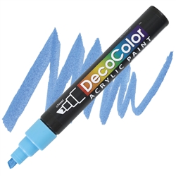 MARKER DECO ACRYLIC 10 LT BLUE UC315S-10