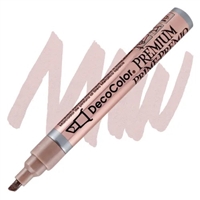 DECOCOLOR PREMIUM PAINT MARKER 5MM CHISEL TIP - ROSE GOLD 0350RGLOO