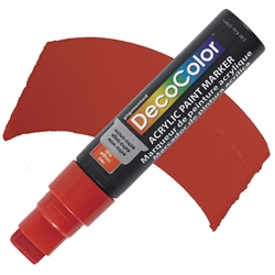 MARKER DECO ACRYLIC JUMBO RED UC415S-2