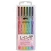 MARKER SET LEPEN FINE LINE - PASTEL SET/6  4300-6P 43006P