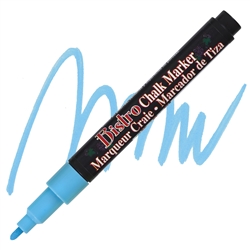 MARKER CHALK BISTRO MEDIUM 2mm FLOURESCENT BLUE - 0480031